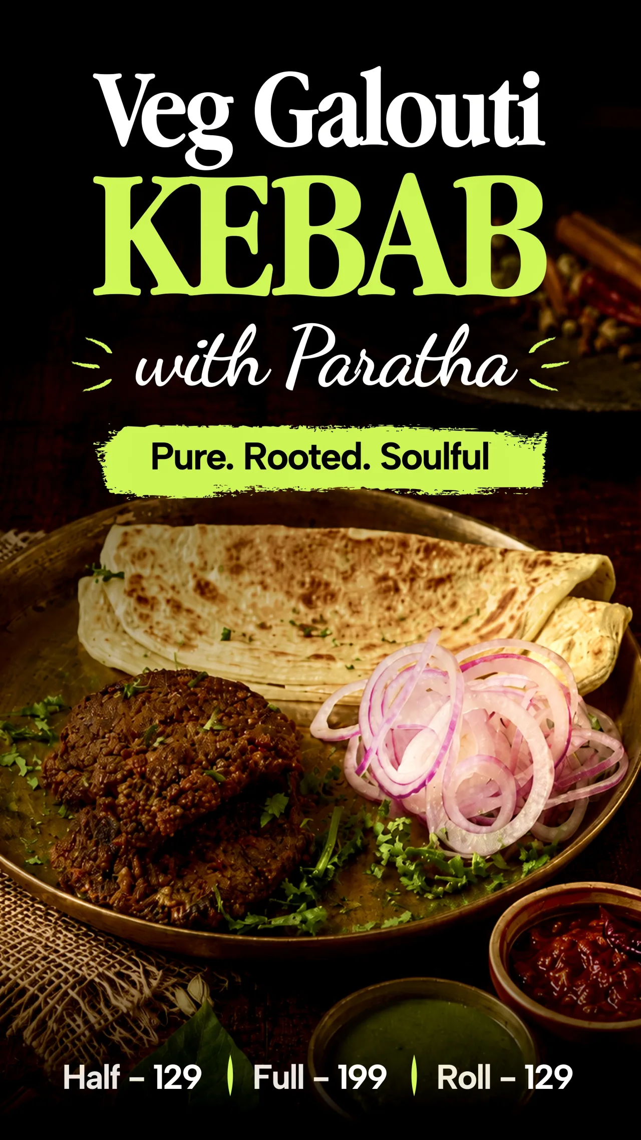 Kebab parantha