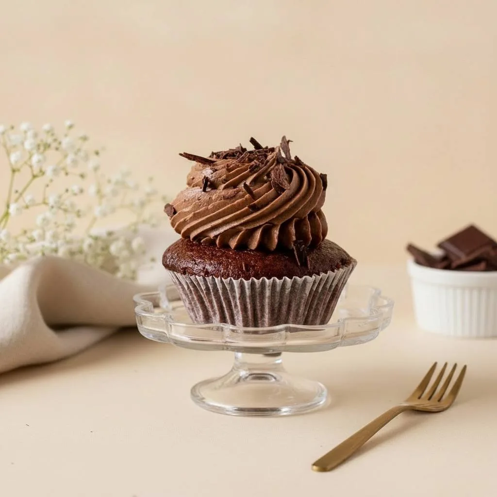 Chocolate cupcake — Aubree — restyled by Photosfix