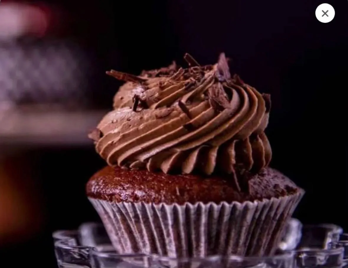 Chocolate cupcake — Aubree — phone shot before Photosfix