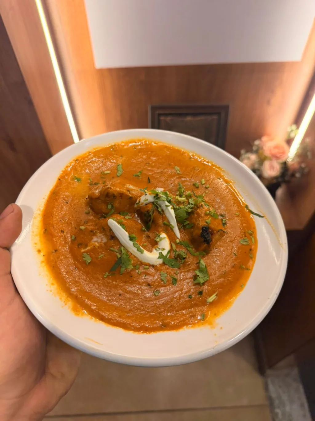 Butter chicken — Zafrani Darbar — phone shot before Photosfix