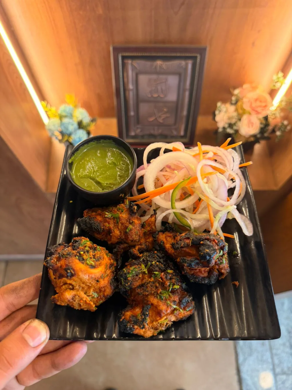 Chicken tandoori tikka Before