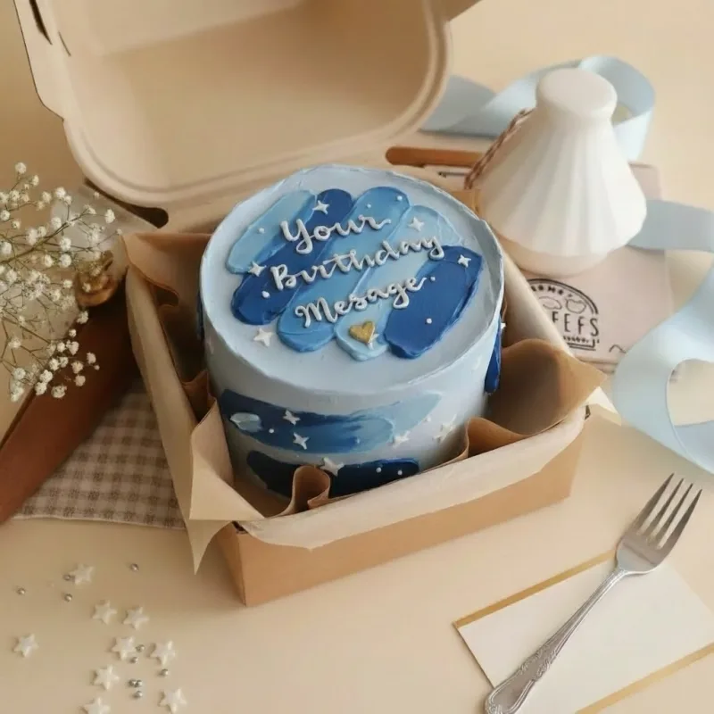 Bento birthday cake · café menu