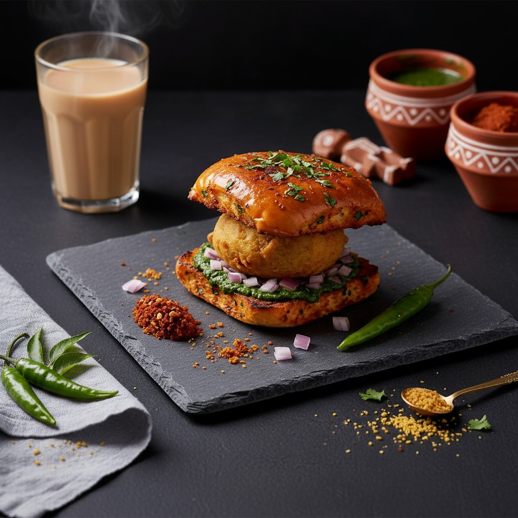 Vada pav — menu-ready photo by Photosfix
