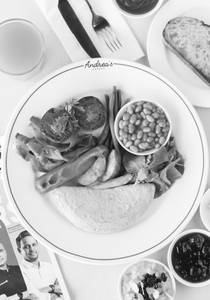 Confident casual-fine dining — supporting dish in this style