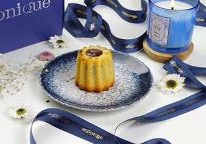 Parisian patisserie elegance expressed through — supporting dish in this style