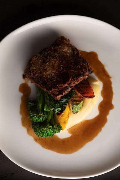 Elevated neighbourhood bistro — supporting dish in this style