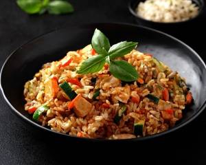 Vibrant — supporting dish in this style